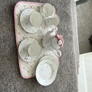 Laura Ashley tea set-floral rose